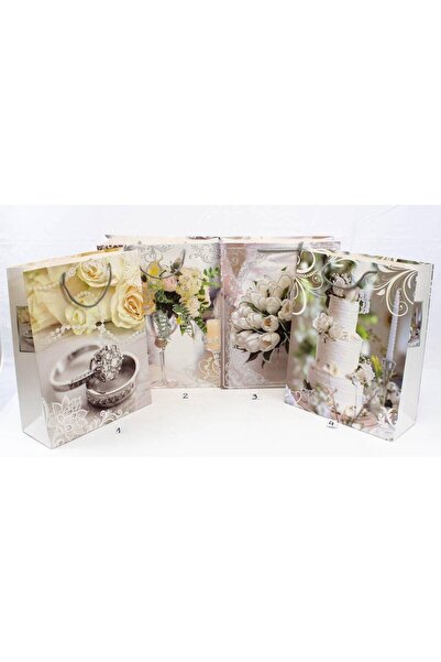 OEM Pungi Cadou 31x40x12cm 12/set Nunti Model 2