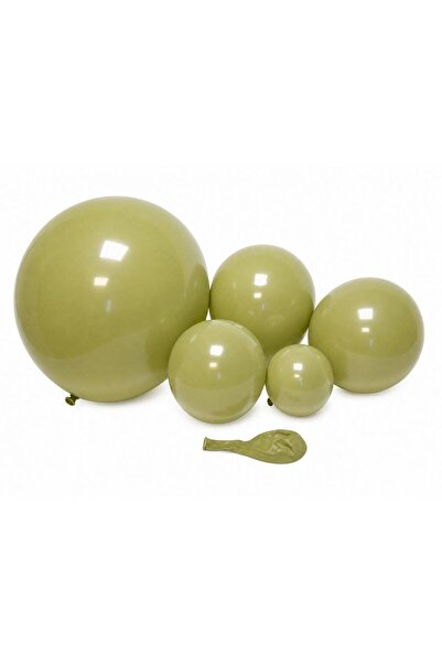 OEM Matte Balloons TX 74 Light Khaki 14"-100/ Top Bottom Set