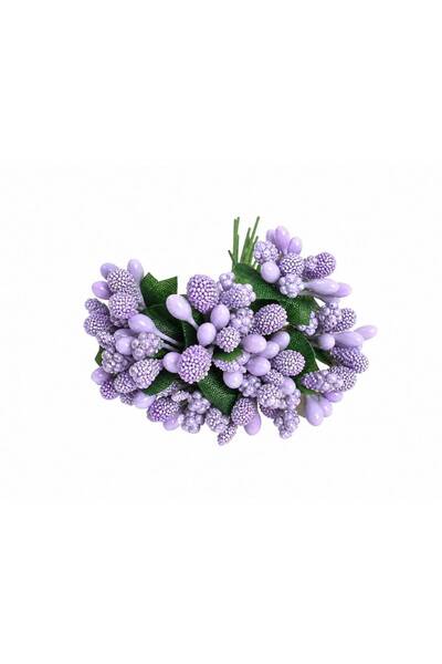 OEM Artificial Stamens 12 strands Lilac