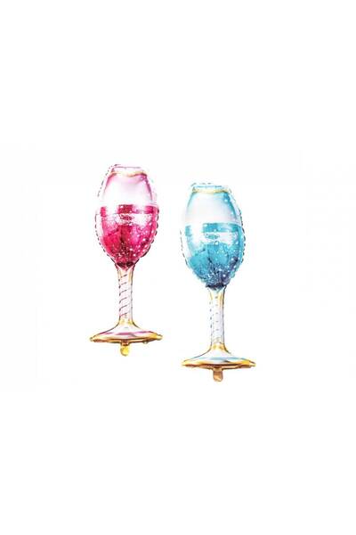OEM Pink Cup Foil Balloons