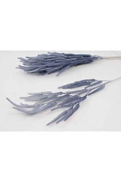 OEM Artificial Flowers Blue-Grey Spike Branch