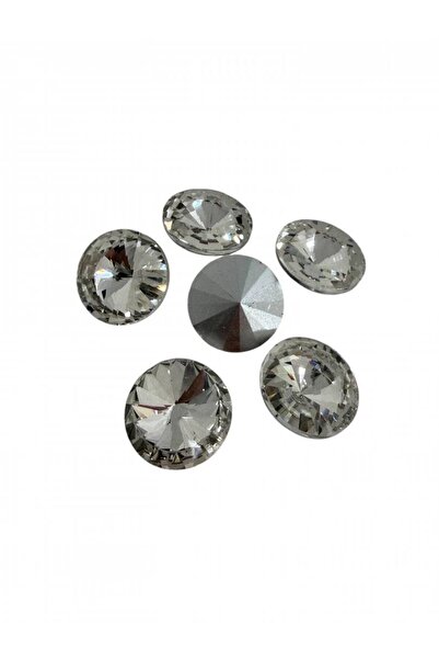 OEM Round Crystal Beads 100/ Top Bottom Set 1.6 cm