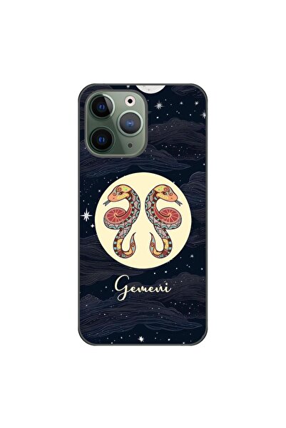 OEM Калъф, съвместим с Apple iPhone 11 Pro, силиконов гел TPU, с шарка Хороск...