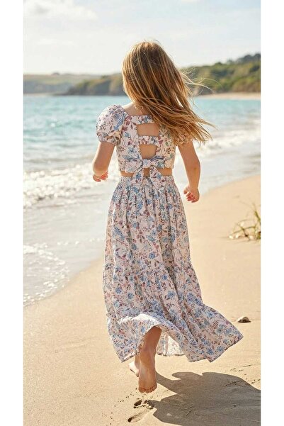 ministok Set bluza i suknje za devojčice sa cvetnim uzorkom Alice
