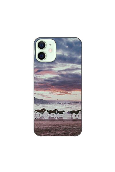 OEM Husa compatibila cu Apple iPhone 12 Mini Silicon Gel Tpu Model Cai Alergand