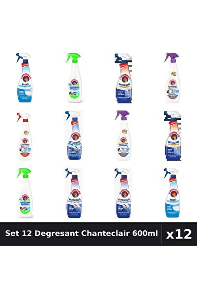 Chanteclair Set 12 Degresant Universal 600ml - Extra Parfumat, Extra Puternic...