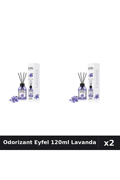 Eyfel Set 2 Odorizant Camera Betisoare Lavanda 120ml - Parfum Intens
