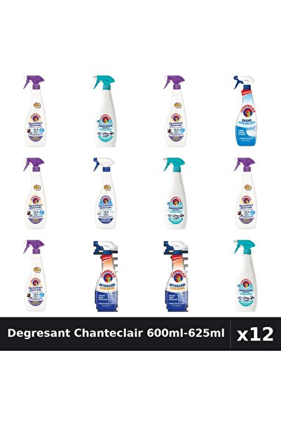 Chanteclair Set 12 Degresant Universal 600ml-625ml - Mosc, Lavanda, Bicarbona...