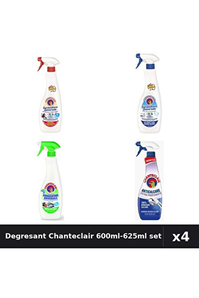 Chanteclair Set 4 Degresant Universal 600ml și 625ml - Marsilia, Bicarbonat, ...