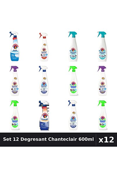 Chanteclair Set 12 Degresant Universal 600ml - Anti-Miros, Bicarbonat, Extra ...