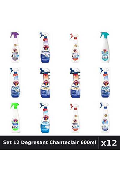 Chanteclair Set 12 Degresant Universal 600ml - Anti-Miros, Bicarbonat, Extra ...