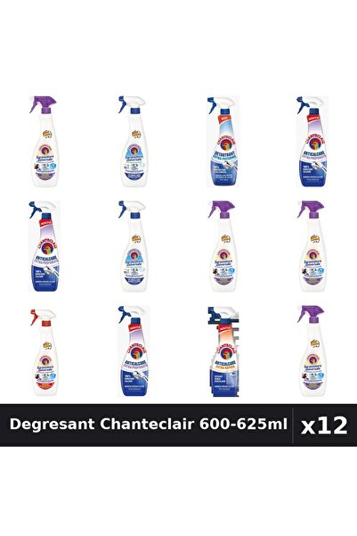 Chanteclair Set 12 Degresant Universal 600-625ml - Lavanda, Bicarbonat, Marsi...
