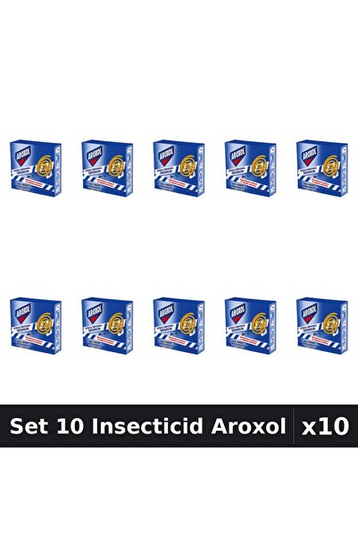 Aroxol Set 10 Produse Anti-Insecte - Pastile/Spirale Anti-Insecte