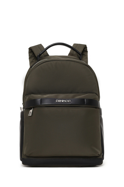 Derimod Rucsac de damă din material textil verde 26PBD27656F
