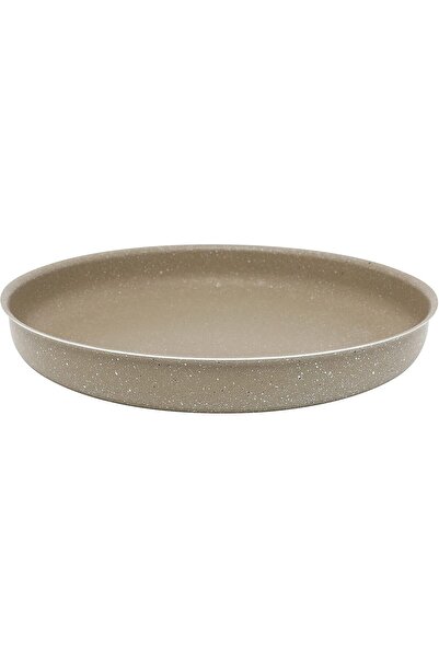 Trust Pro Non-Stick Double-Layer Ceramic Round Tray, 36 cm, Gray