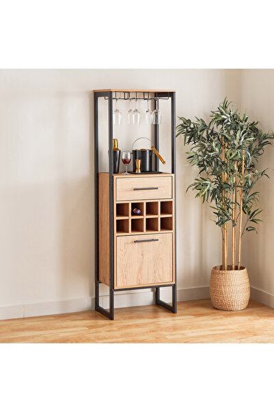 Home Box Urban Tall Bar Cabinet
