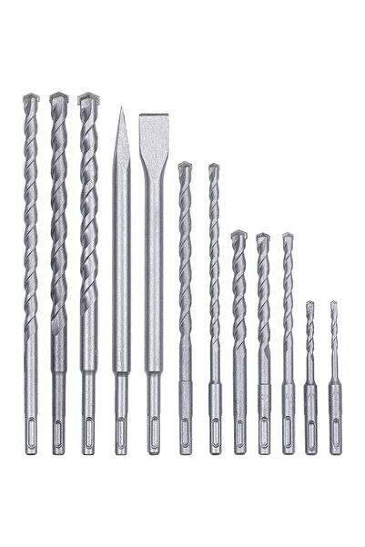 Einhell Set de burghie-daltă SDS Plus, 12 piese (cu cutie)