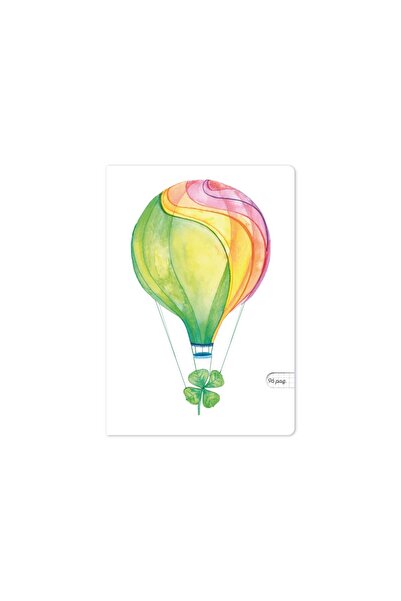 Bellezza Aperta Caiet Aperta, Balon cu aer cald și Noroc, A5, 48 de foi, 80g,...