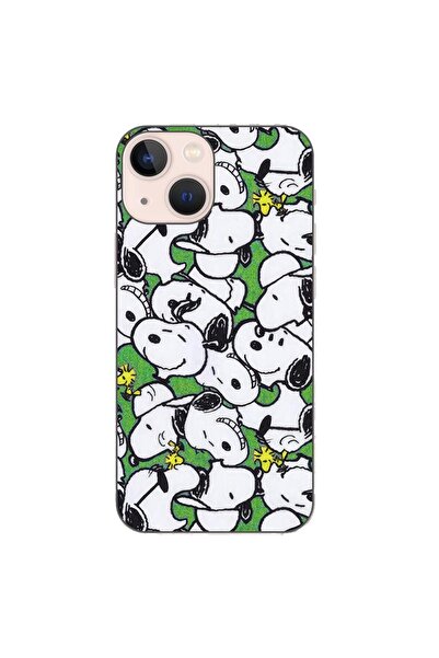 OEM Husa compatibila cu Apple iPhone 13 Mini Silicon Gel Tpu Model Snoopy Pat...