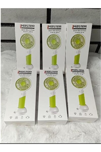 Master ZB100 Şarjlı Mini El Fanı