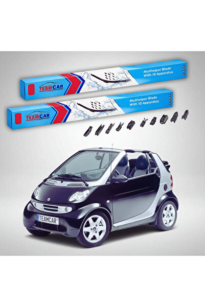 TEAMCAR Lame ștergătoare Smart Fortwo Cabrio 450 2001-2004 |   Set frontal pl...