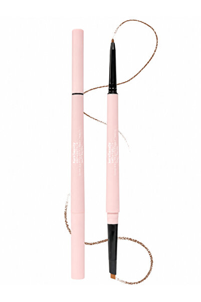 Kara Beauty قلم حواجب مزدوج الطرف - بني ناعم - براوفكتور