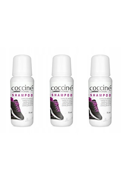 Coccine Set 3 solutii curatare incaltaminte, Coccine, 3 x 75 ml, Incolor