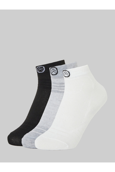 Styli Pack of 3- Printed Detail Ankle Socks