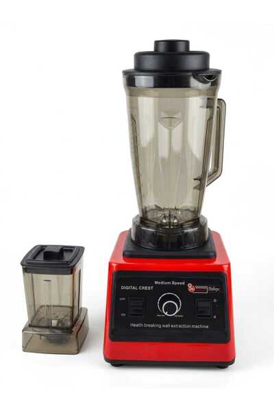 genric Digital Hb-1597 3.5L 14000W Stainless Steel Blades Red Color Multifunc...