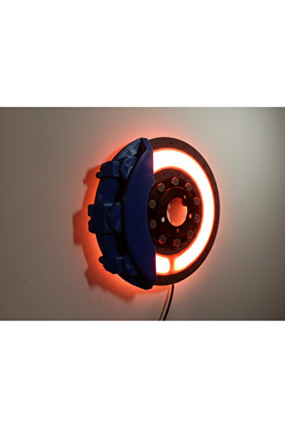 Mays3Dstudio Fren Diski Tasarımlı LED Duvar Lambası – Işıklı Dekoratif Tasarım