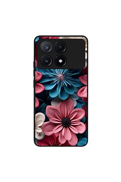 Sonique Θήκη 3D Flower Series για Xiaomi Poco X6 Pro 5G Ροζ 01