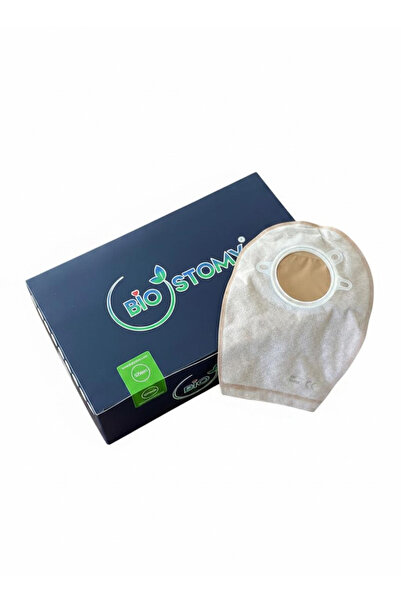 BİOSTOMY KOLOSTOMİ-İLEOSTOMİ ALTI KAPALI TORBA 30 ADET-57MM