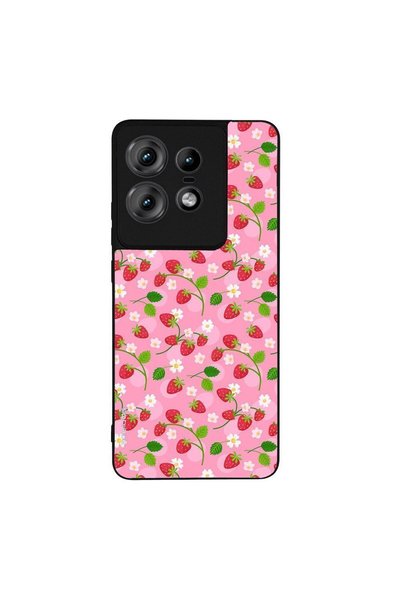Sonique Θήκη Fruit Series για Motorola Edge 50 Pro 5G Φράουλα