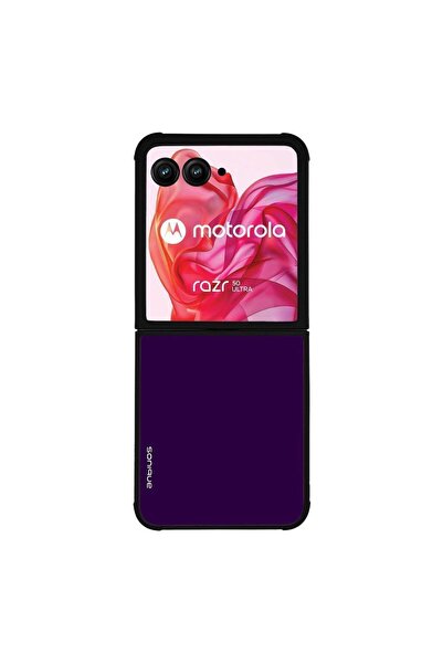 Sonique Θήκη ColorBloc Series για Motorola Motorola Razr 50 Ultra Μωβ