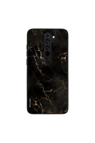 Sonique Θήκη Marble Series για Xiaomi Redmi Note 8 Pro Μαύρο 01