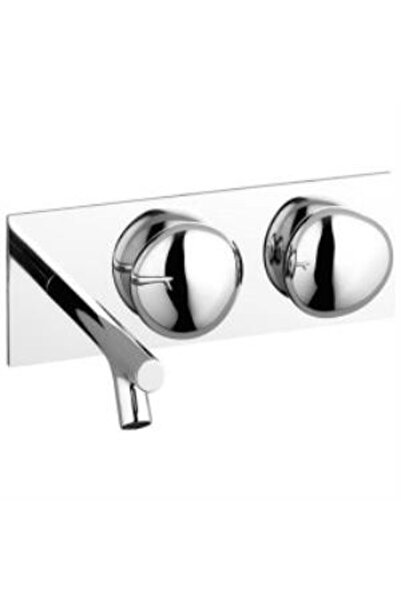 VitrA Istanbul Ankastre Lavabo Bataryası A42845 Uzun - Krom
