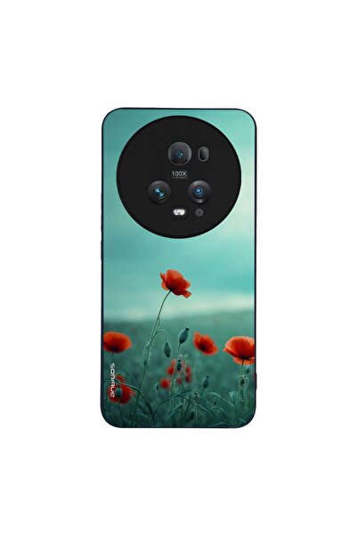 Sonique Θήκη Sunset in Eden Series για Honor Magic5 Pro 5G Scarlet Poppy