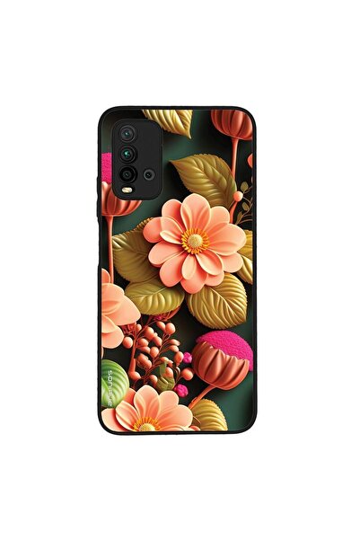 Sonique Θήκη 3D Flower Series για Xiaomi Redmi 9T Σομόν