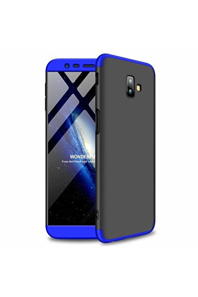 GKK 360 Full Body Protection Samsung Galaxy J6 Plus 2018 Μαύρο/Μπλε