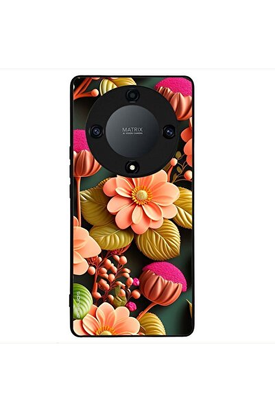 Sonique Θήκη 3D Flower Series για Honor Magic5 Lite 5G Σομόν