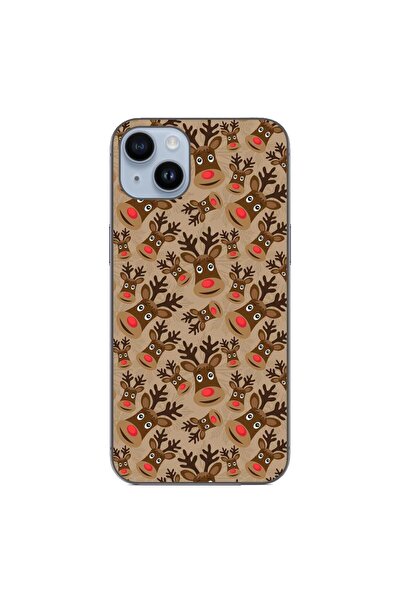 OEM Θήκη συμβατή με Apple iPhone 15 Plus από σιλικόνη gel TPU με χριστουγεννι...