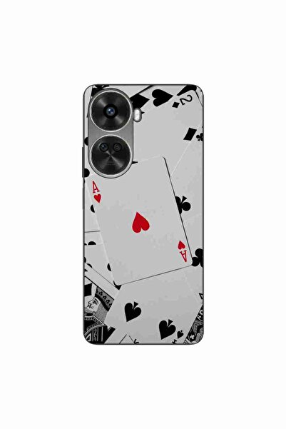 OEM Husa compatibila cu Huawei Nova 12 SE Silicon Gel Tpu Model Carti Poker