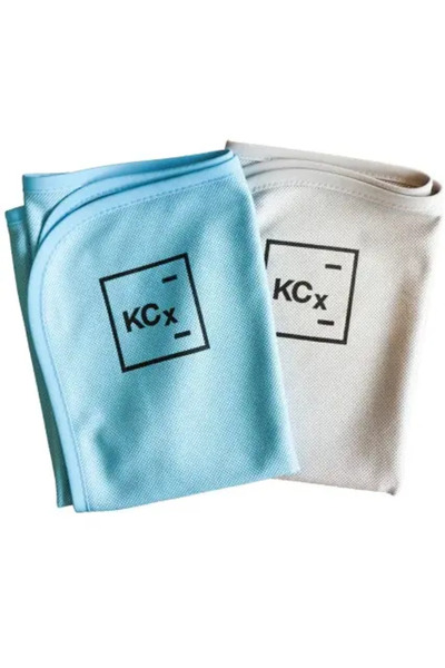 Koch Chemie Pro Glass Towel Microfiber Glass Cloth Top Bottom Set , 2 pcs