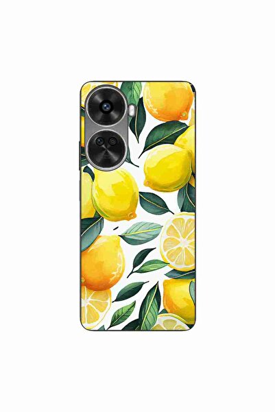 OEM Θήκη συμβατή με Huawei Nova 12 SE, από σιλικόνη gel TPU, με σχέδιο λεμόνια.