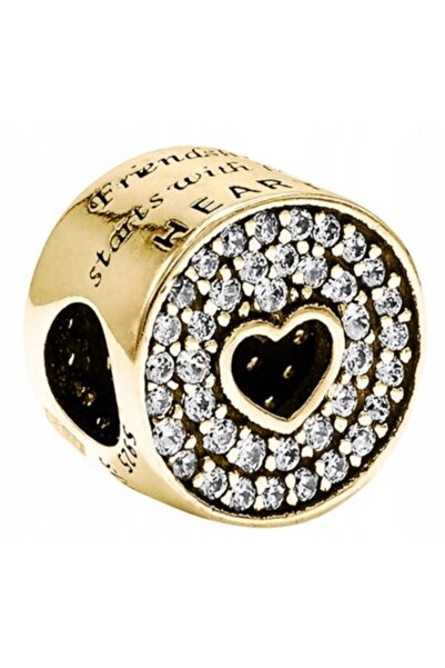 Larezo Pandantiv Tip Charm Pentru Bratari Modulare, Argint 925 Placat Cu Aur ...