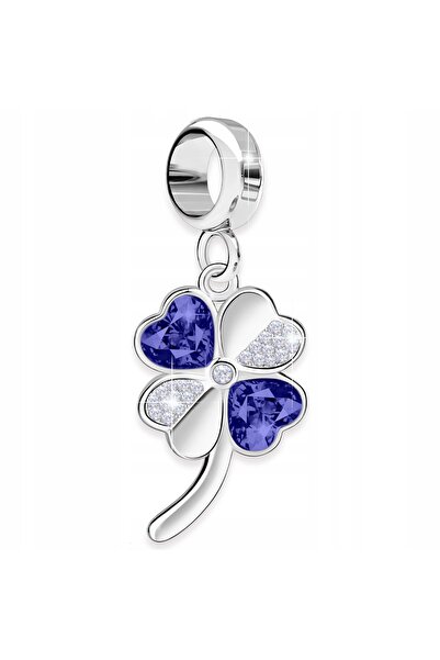 Larezo pandantiv, element decorativ, Model Trifoi Cu Patru Foi Inima Bleumari...
