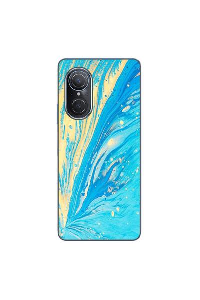 OEM Husa compatibila cu Huawei Nova 9 SE Silicon Gel Tpu Model Aqua Bloom
