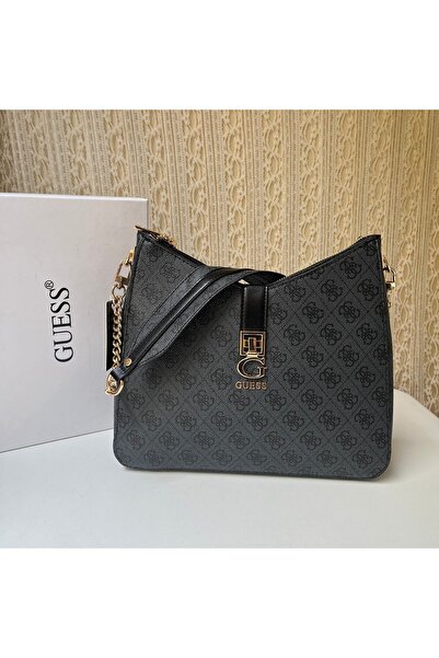Guess Luxe Cross-strap G-Lock Print Shoulder Bag (Worn Under the Arm), 30 x 2...