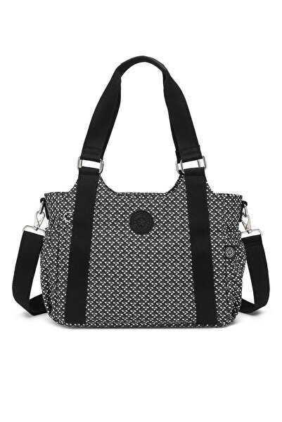 SMART BAGS Geantă de umăr pentru femei, din țesătură șifonată, impermeabilă, ...
