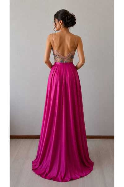 TuZeGiyim Special Design Engagement Dress Evening Gown